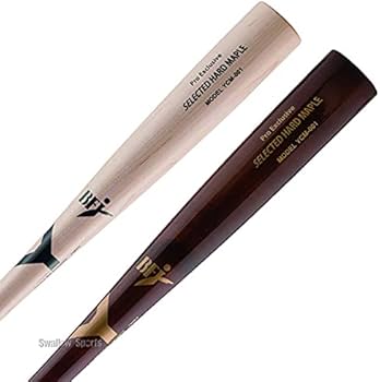 Amazon | 野球 ヤナセ 木製バット 硬式 メイプル セミトップバランス